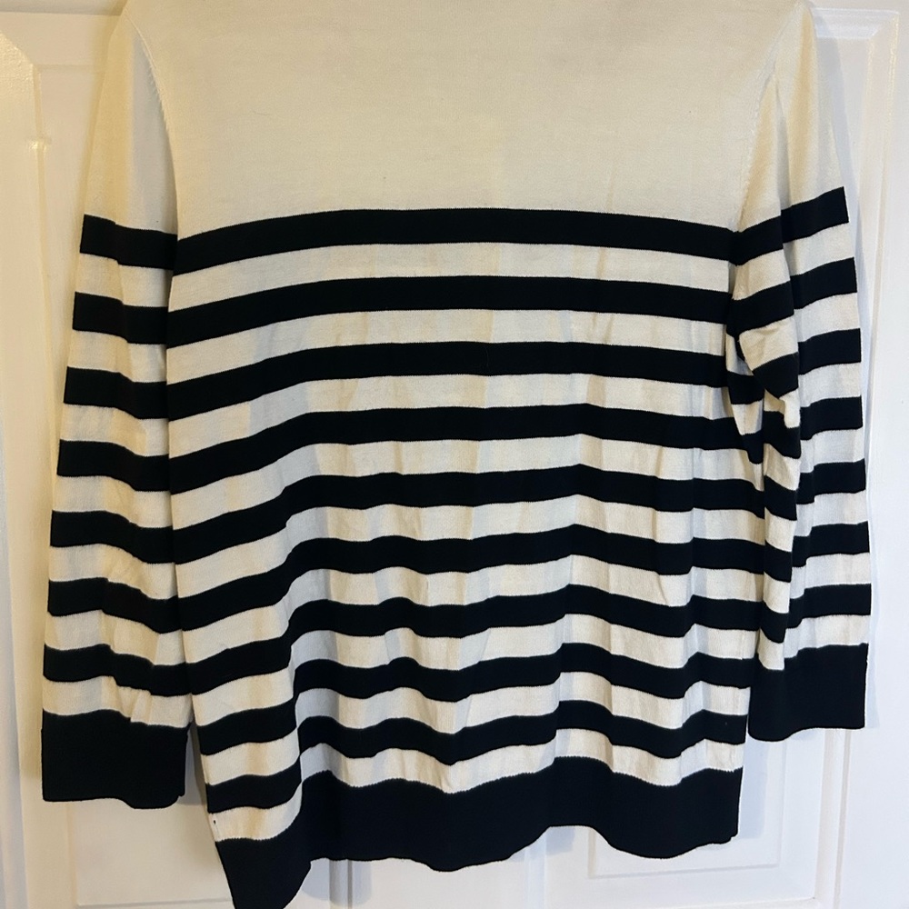Talbots Ruffled Cardigan - Size L - Picture 5 of 5